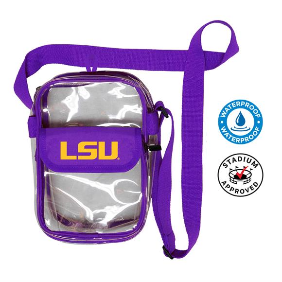 2200 - Waterproof Clear View Crossbody Stadium Bag